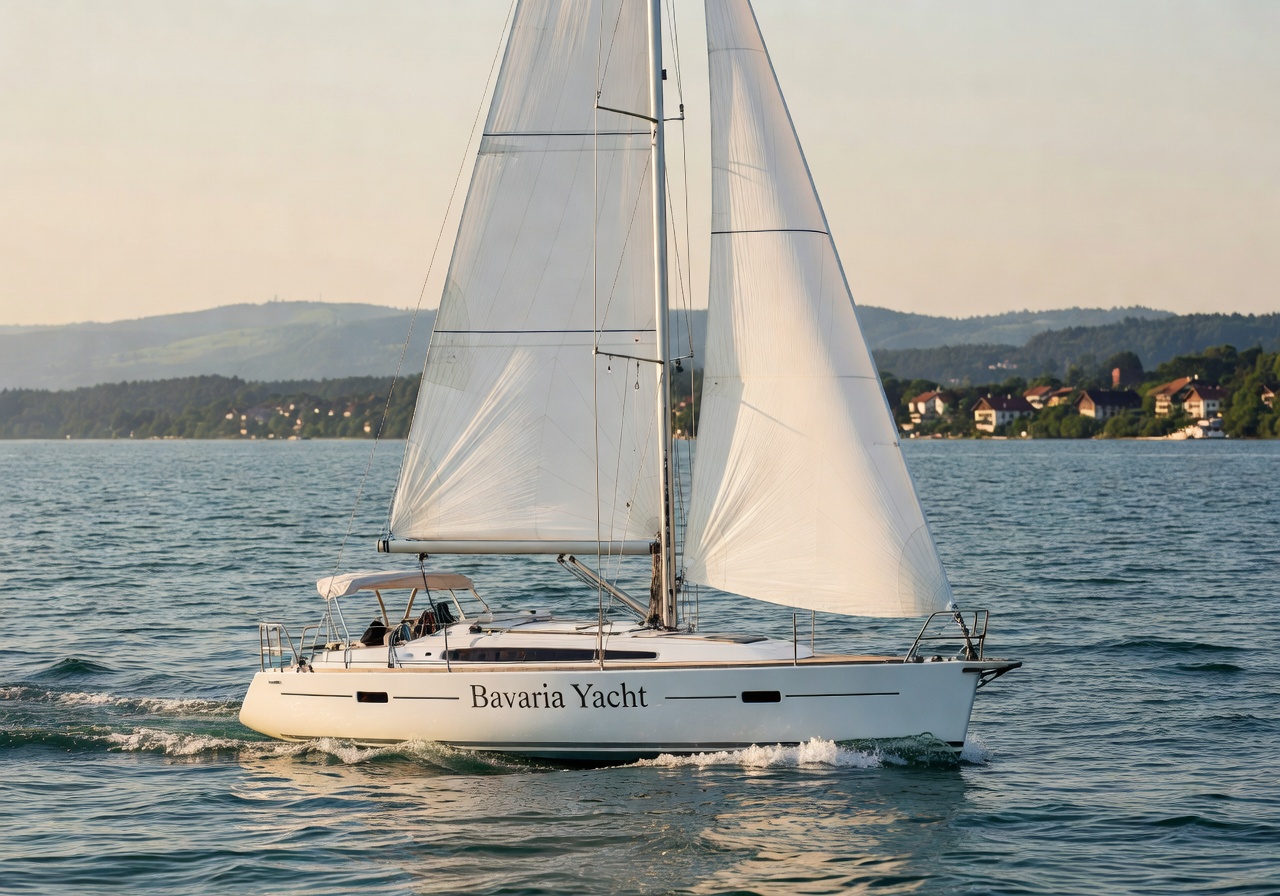 Bavaria Yacht Charter sailboat on Lake Constance