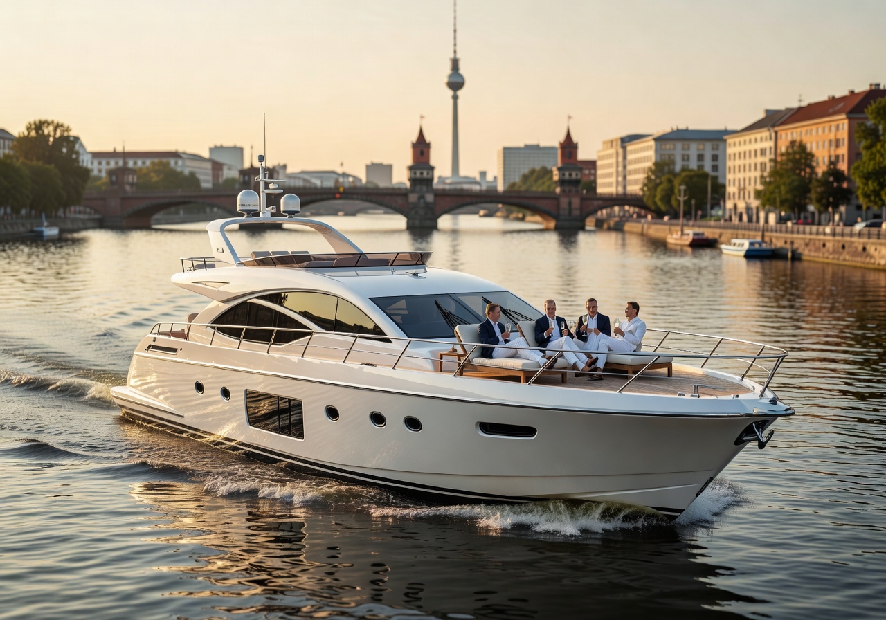 MY SUNCAT private luxury yacht in Berlin